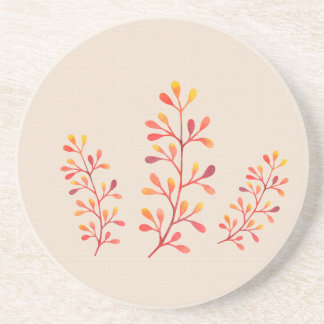 Porta-copos De Arenito Berry Branches