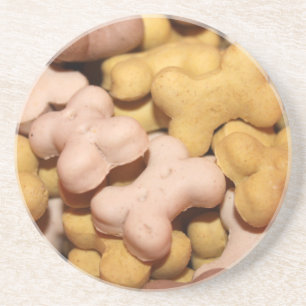 Porta-copos De Arenito Biscoitos de cães