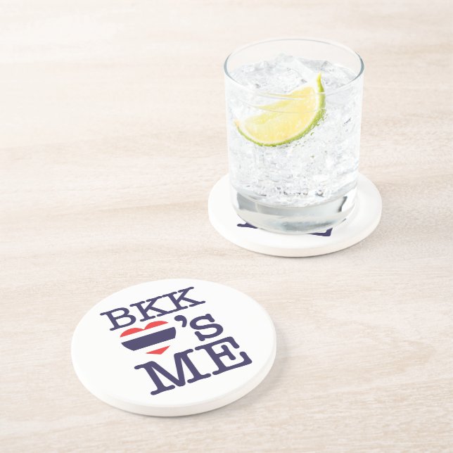 PORTA-COPOS DE ARENITO BKK LOVE SOU EU (Lateral)