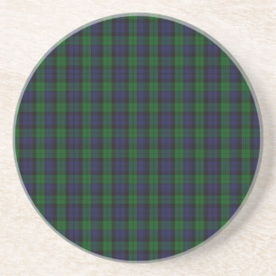 Porta-copos De Arenito Blackwatch Tartan