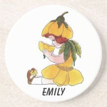 Bolinha Flor Menina Engraçada Menina Bonitinha