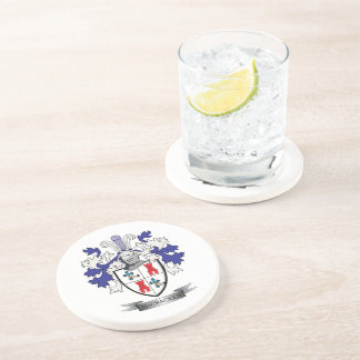 Porta-copos De Arenito Brasão da crista da família de McCracken