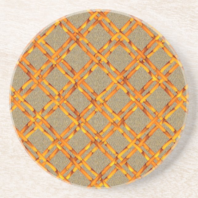 PORTA-COPOS DE ARENITO BURLAP-AND-BAMBOO (Frente)