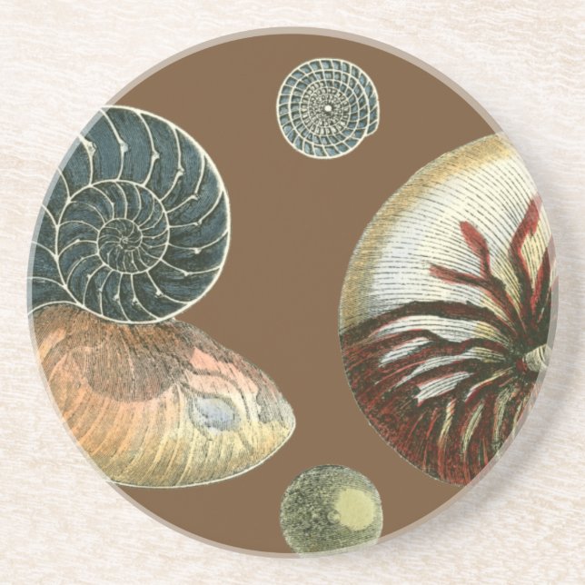 Porta-copos De Arenito Cacau (Frente)