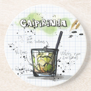 Porta-copos De Arenito Caipirinha