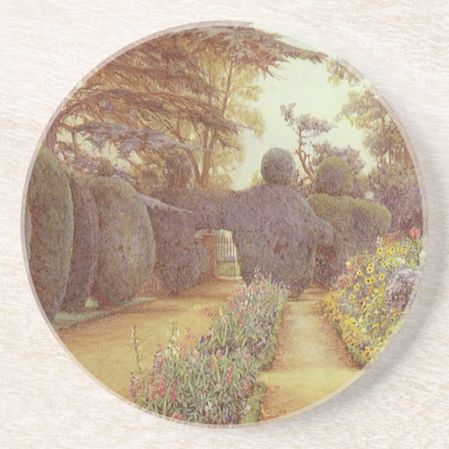 Porta-copos De Arenito Campsea Ashe, Suffolk, por Ernest Arthur Rowe (Frente)