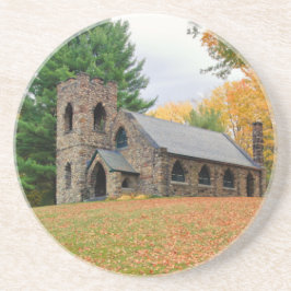 Porta-copos De Arenito Capela na queda