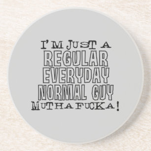 Porta-copos De Arenito Cara normal