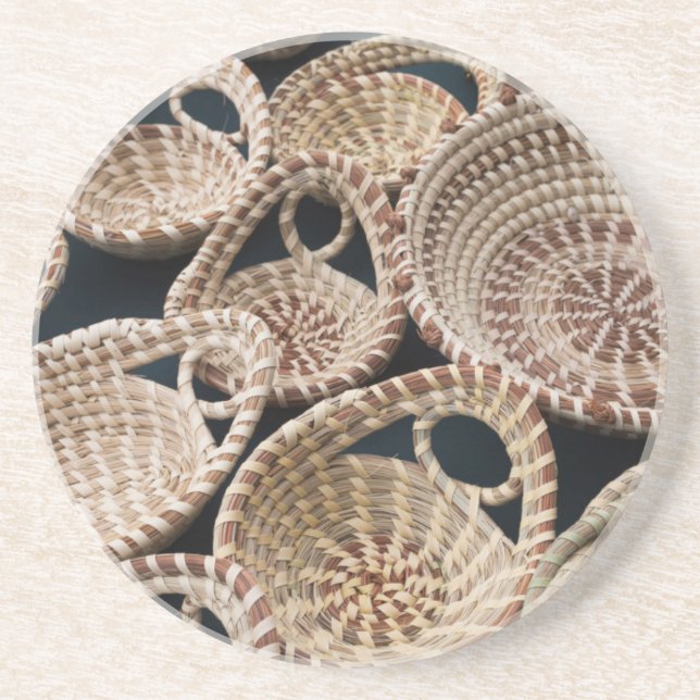 Porta-copos De Arenito Carolina do Sul, Charleston, Mercado Hall (Frente)