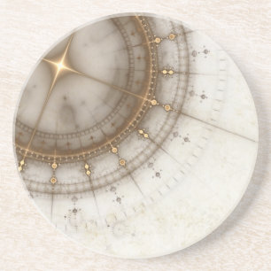 Porta-copos De Arenito Carta náutica antiga, Grunge