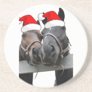 Porta-copos De Arenito Cavalos de Natal