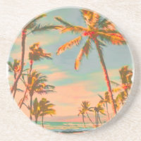 Cena de Praia Vintage Havaiana PixDezines