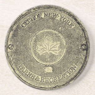 Porta-copos De Arenito Central Park NYC