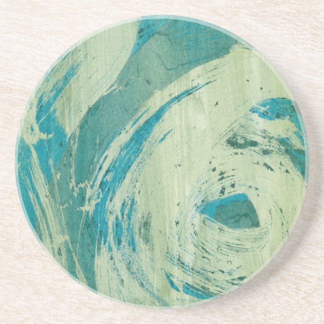 Porta-copos De Arenito Chás II de abril (Frente)