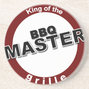 Porta-copos De Arenito CHURRASCO Rei Mestre do Grille