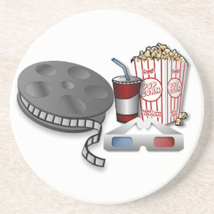 Porta-copos De Arenito Cinema 3D