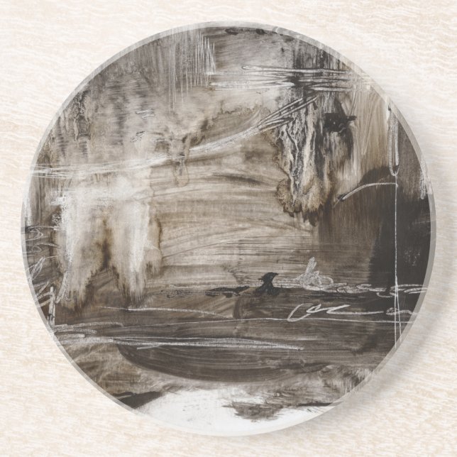 Porta-copos De Arenito Continuum I (Frente)