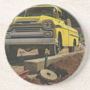 Porta-copos De Arenito Contrato de Construção do Arquiteto de Negócios da