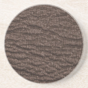 Porta-copos De Arenito Couro Textured vintage de Brown