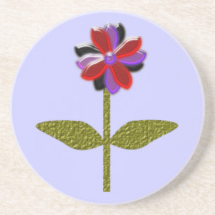 Porta-copos De Arenito Daisy Shining Plastic Portas copos