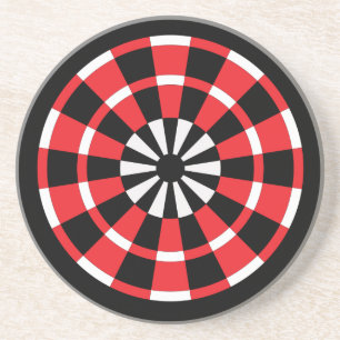Porta-copos De Arenito Dartboard