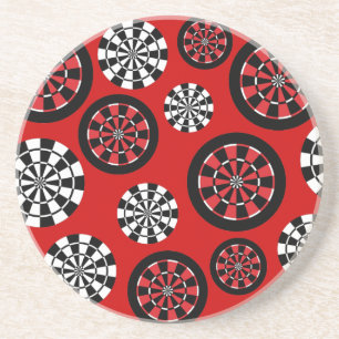 Porta-copos De Arenito Dartboards do Mod