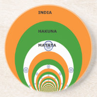 Design de Cores de Bandeiras Nacionais da Índia. H