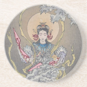 Porta-copos De Arenito Deusa de Tsukioka Yoshitoshi no Mar