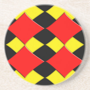 Porta-copos De Arenito Diamantes