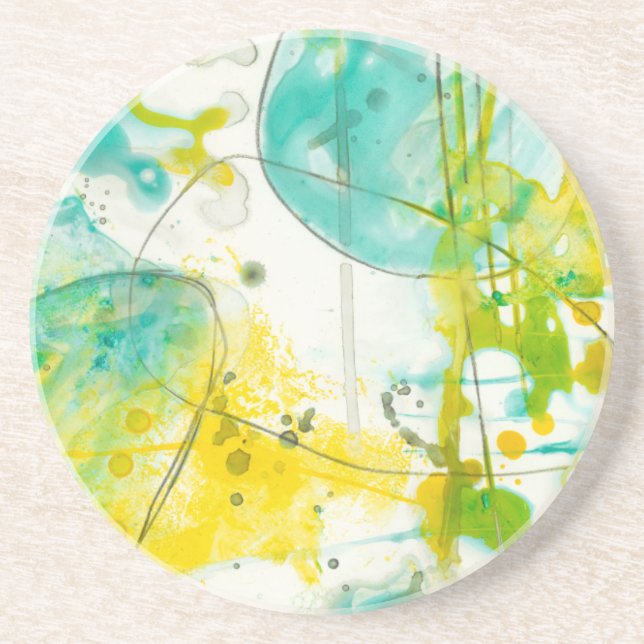 Porta-copos De Arenito Divisão II (Frente)