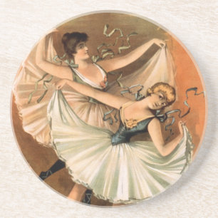 Porta-copos De Arenito Duas portas copos Ballerinas