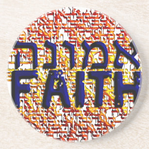 Porta-copos De Arenito Emunah