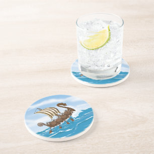 Porta-copos De Arenito Entrega de Viagem