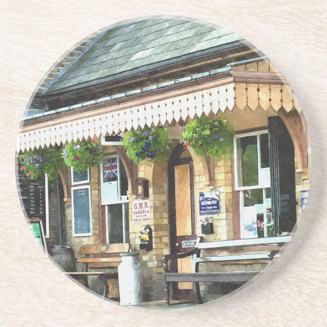 PORTA-COPOS DE ARENITO ESTAÇÕES DE COMBOIO (Frente)