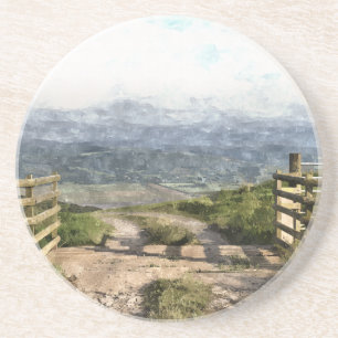 PORTA-COPOS DE ARENITO ESTRADA DE MONTANHA