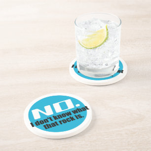 Porta-copos De Arenito Eu não sei o que é essa rocha (azul)
