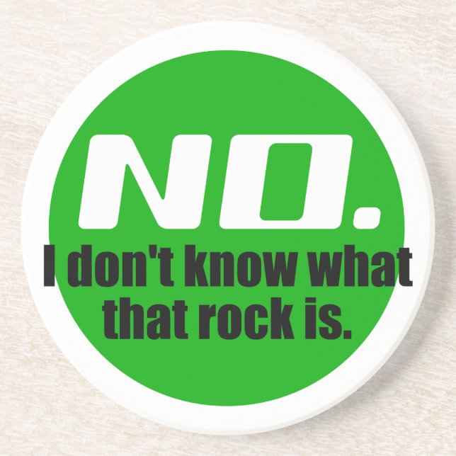 Porta-copos De Arenito Eu não sei o que é essa rocha (verde) (Frente)