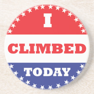 Porta-copos De Arenito Eu Subi Hoje