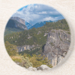 Porta-copos De Arenito EUA, Califórnia. Vista do Vale de Yosemite 2