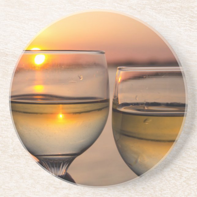 Porta-copos De Arenito EUA, Tennessee, Mississippi, River Near Memphis (Frente)