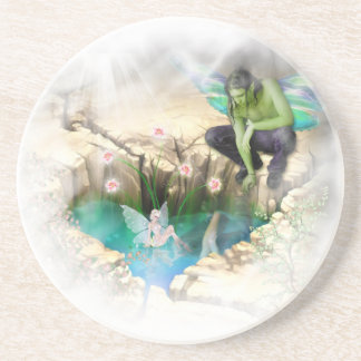 Porta-copos De Arenito Faerie em Elven Pond Vignette