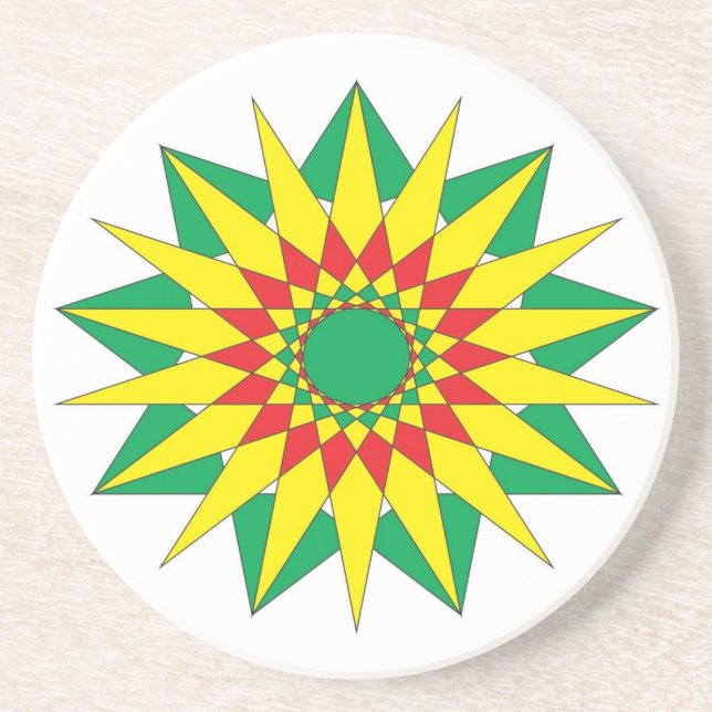 Porta-copos De Arenito Fantasie Bierdeckel (Frente)