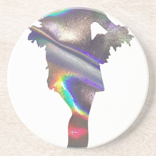 Porta-copos De Arenito flaper holográfico (Frente)