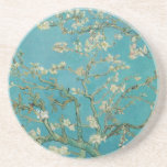 Porta-copos De Arenito Flor de Amêndoa de Van gogh<br><div class="desc">A obra-prima de Van Gogh,  Almond BlossomVisite nossa loja para outros itens correspondentes.</div>