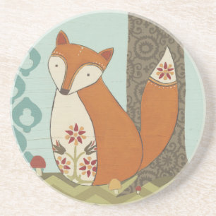 Porta-copos De Arenito Forest Whimsy IV