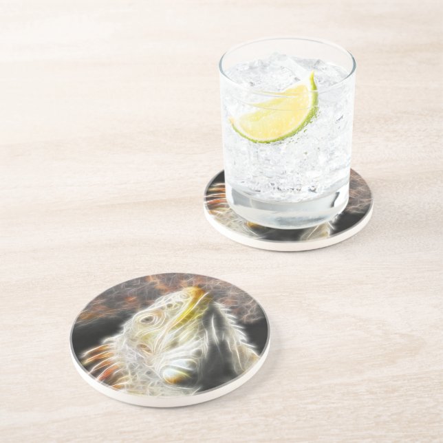 Porta-copos De Arenito Fracguana (Lateral)