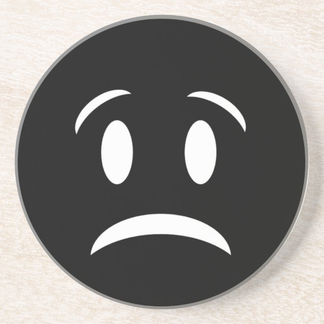 PORTA-COPOS DE ARENITO FROWNIE FACE (Frente)