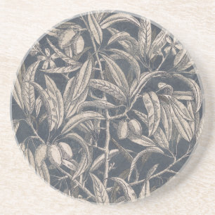 Porta-copos De Arenito Fruta e Floral I