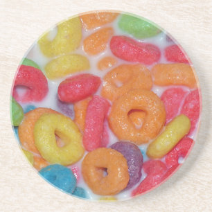 Porta-copos De Arenito Frutado Cereal