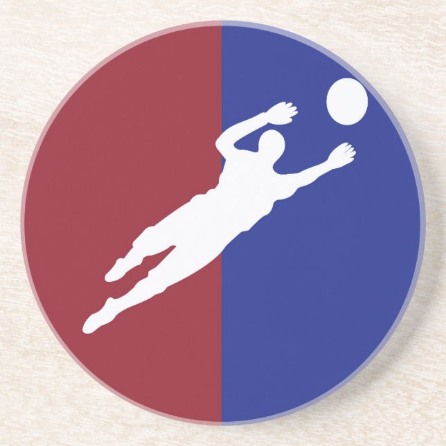 Porta-copos De Arenito Futebol (Frente)